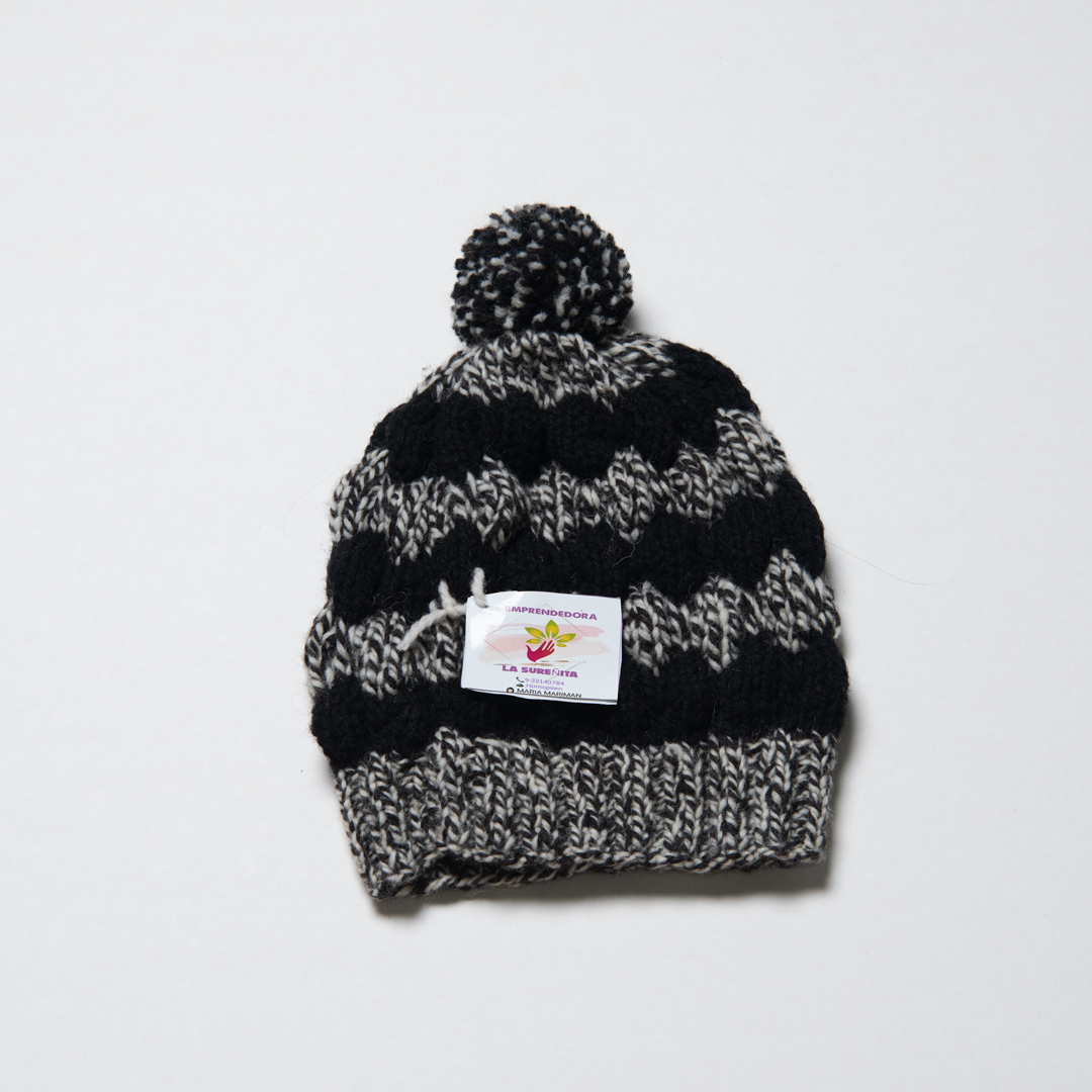 GORRO DE LANA MATIZADO GRIS