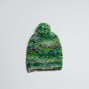 GORRO DE LANA MATIZADO VERDES